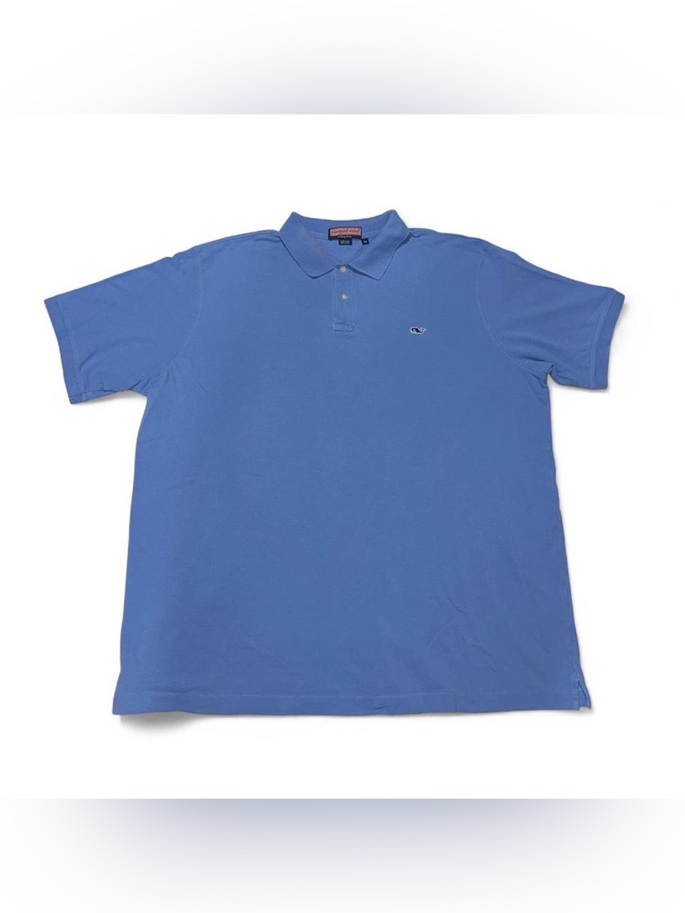 Plain Blue Polo Shirt by Vineyard Vines